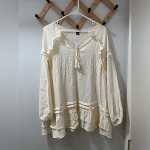 🔴4/$15 BUNDLE ONLY🔴 Shein Boho Oversized Top